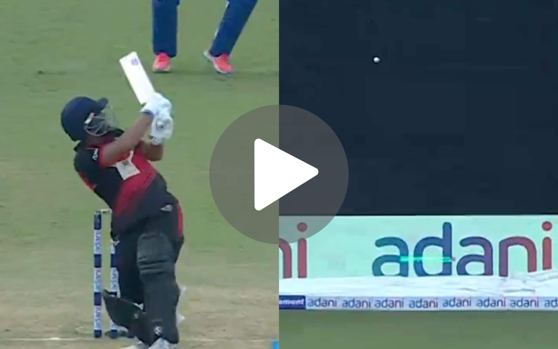 [Watch] Hardik Turns Suryakumar Yadav In The DPL 2024 As He Plays Trademark Scoop Shot